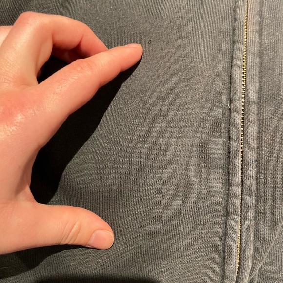 Carhartt Men's Zip Up Sweater - Black - Picture 13 of 16